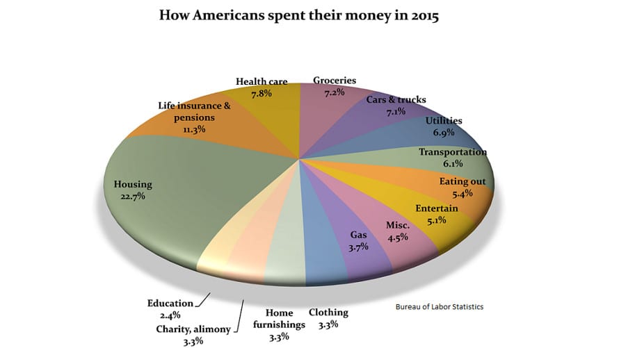 How Americans Spent Their Money in 2015